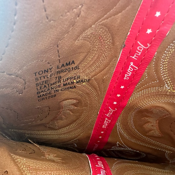 Women’s Tony Lama Cowboy boot - Picture 2 of 5